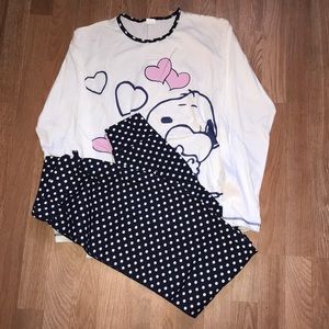 Long sleeve/joggers Snoopy Pajama Set